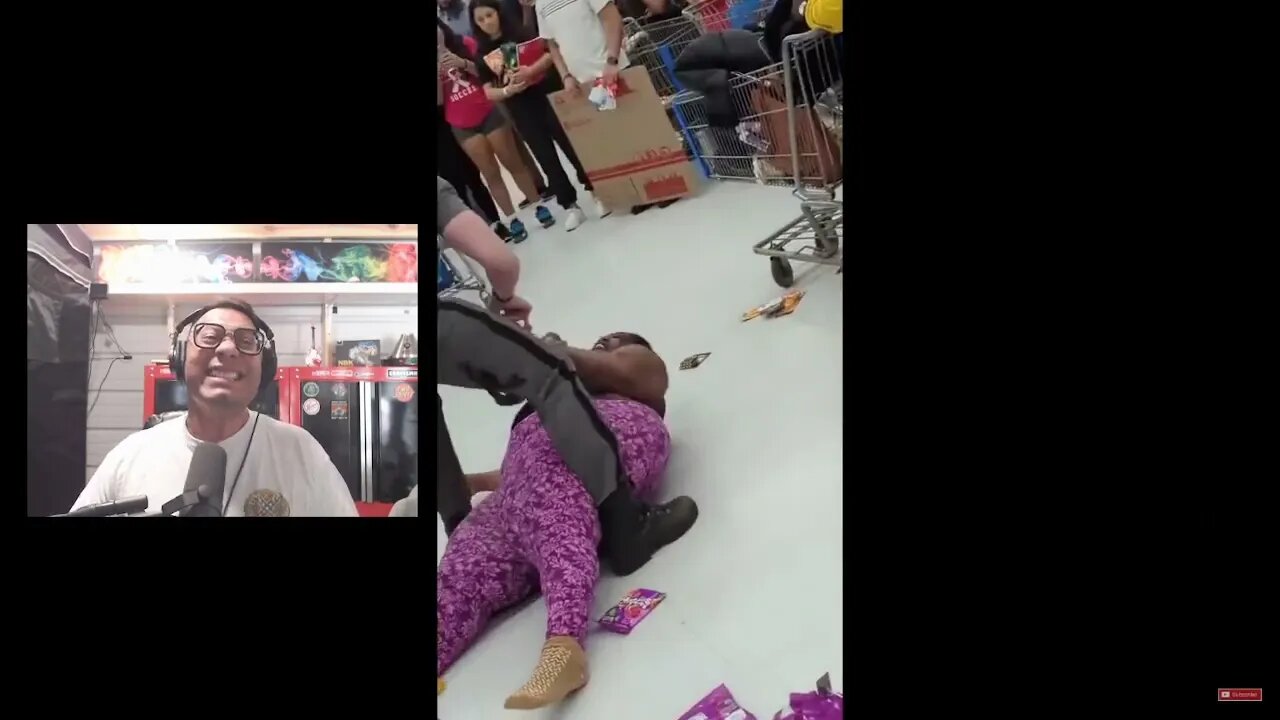 Walmart IS Racist! | Lady Is Tackled By Popo After Hitting and Screaming