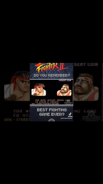 Street fighter II may of been the best 2d fighting game ever made. #streetfighter