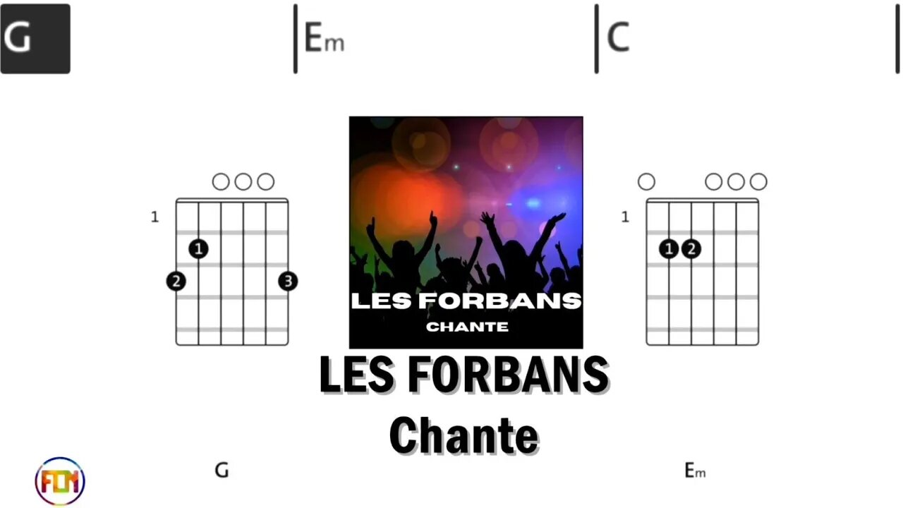 LES FORBANS Chante - Guitar Chords & Lyrics HD