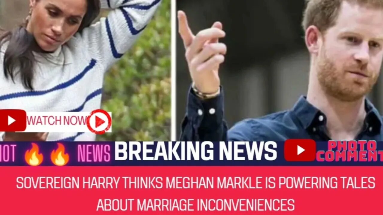 Sovereign Harry thinks Meghan Markle is powering tales about marriage inconveniences