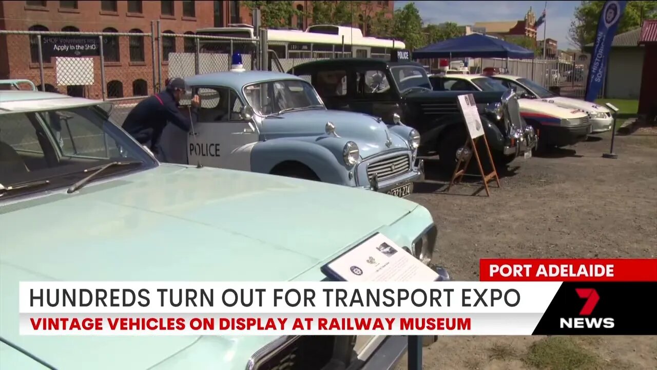 7 News Adelaide: Transport Expo (9/10/2022)