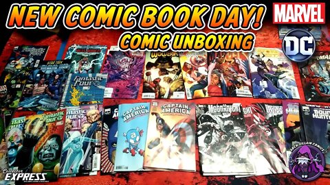 New COMIC BOOK Day - Marvel & DC Comics Unboxing June 15, 2022 - New Comics This Week 6-15-2022