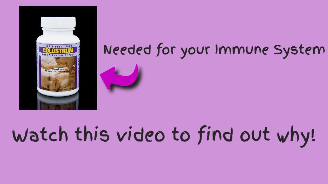 Colostrum Immune System Support