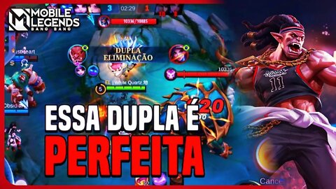 BALMOND E ATLAS É O COMBO PERFEITO PRA SUBIR DE ELO | MLBB