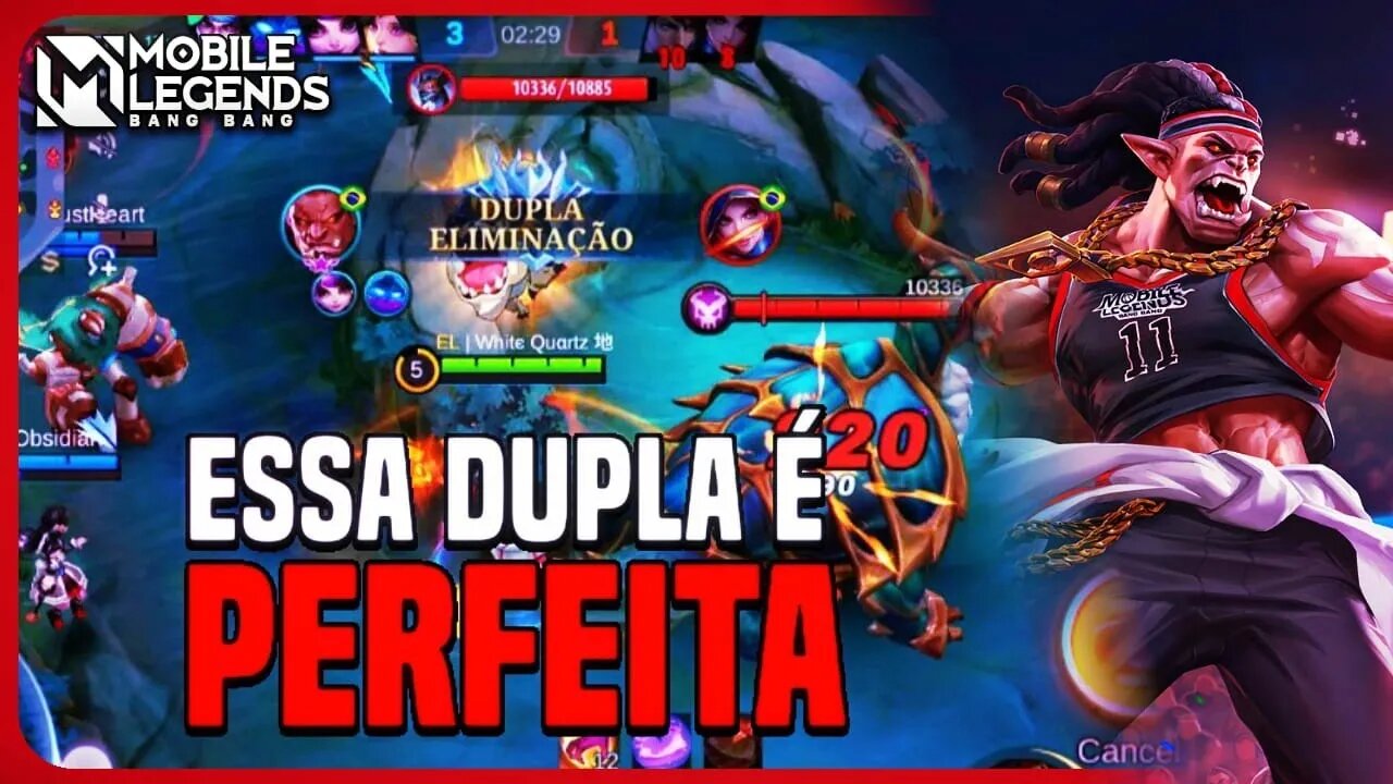BALMOND E ATLAS É O COMBO PERFEITO PRA SUBIR DE ELO | MLBB