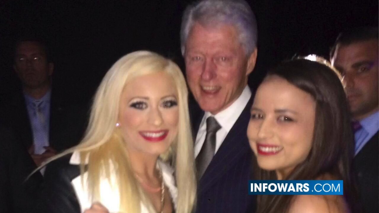 Girl Pictured With Clinton Arrested In Prostitution Bust! - The Alex Jones Channel - 2017