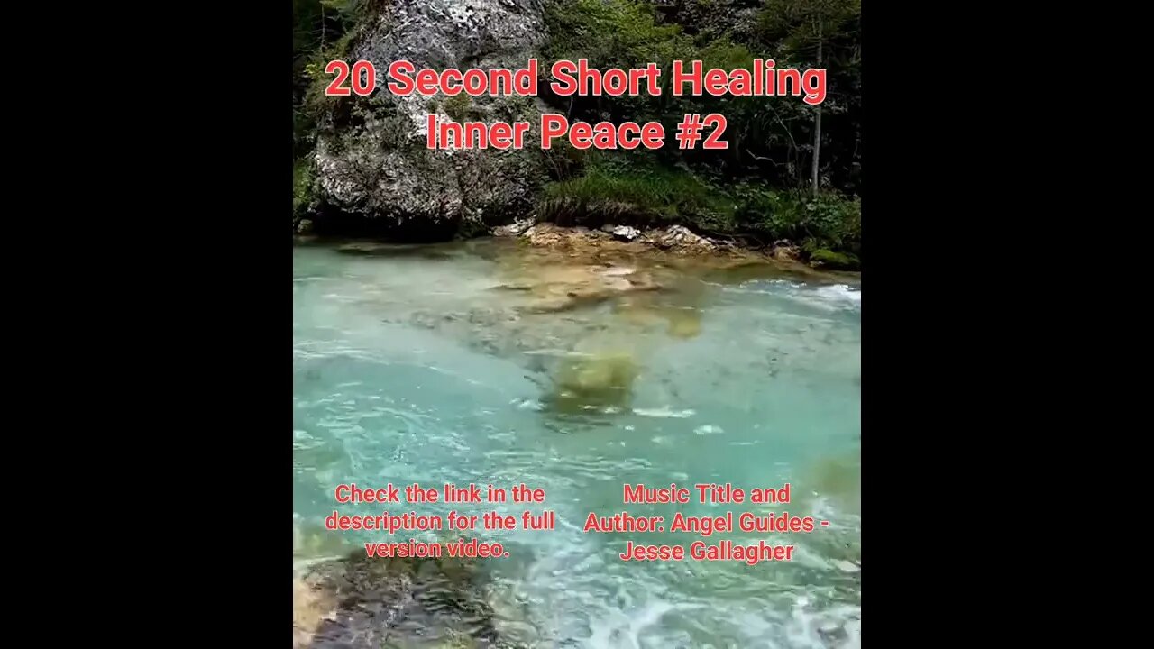 20 Second Short Healing Inner Peace | Meditation Music | Angel Guides | #2 #Meditation #shorts