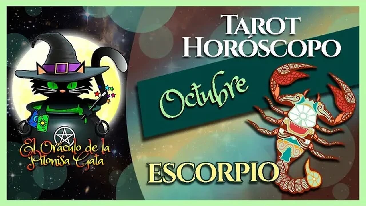 🌸ESCORPIO🌸octubre 2023🧙‍♂️ TAROT Predicción signos del HORÓSCOPO 😺