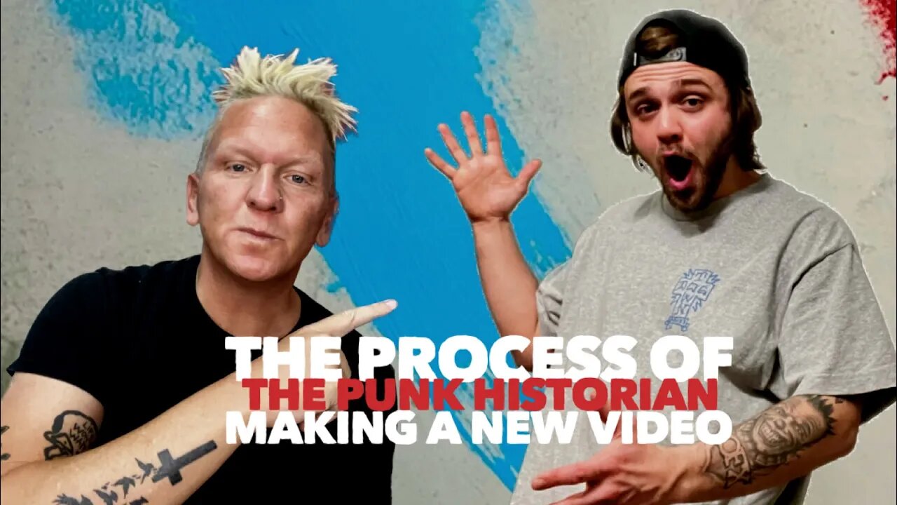 The process The Punk Historian takes to make a new video @thepunkhistorian6397