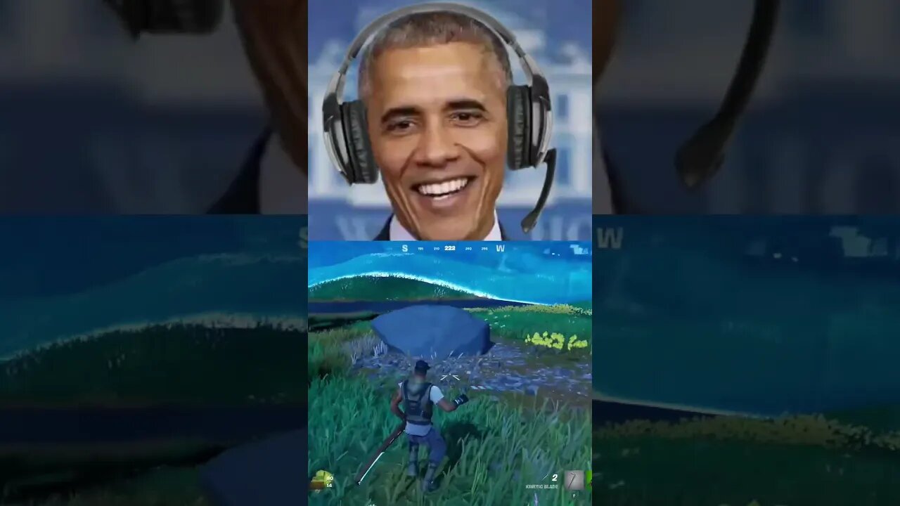 Obama faces Biden Sword #fortnite #gaming #short