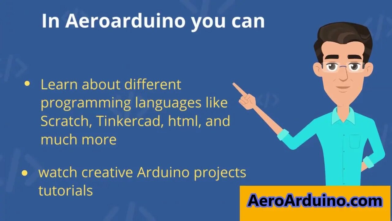 Welcome To AeroArduino : Learn Arduino, Tinkercad, Scratch