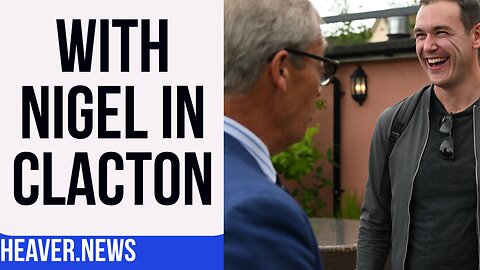 I Joined Nigel Farage In CLACTON