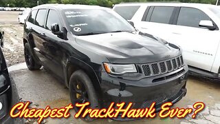 Cheapest Trackhawk Ever At Copart