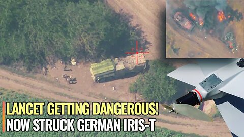 Complete slaughter of German IRIS T and another NATO equipment by Lancet