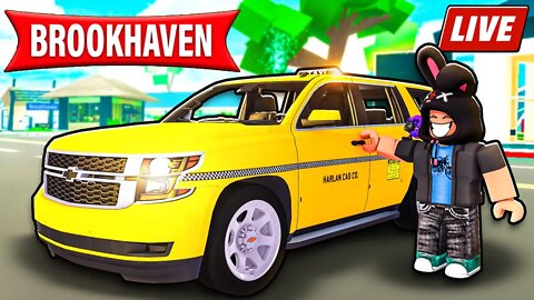 BROOKEHAVEN NO ROBLOX COM OS INSCRITOS AO VIVO LIVE! #aovivo #live #liveroblox