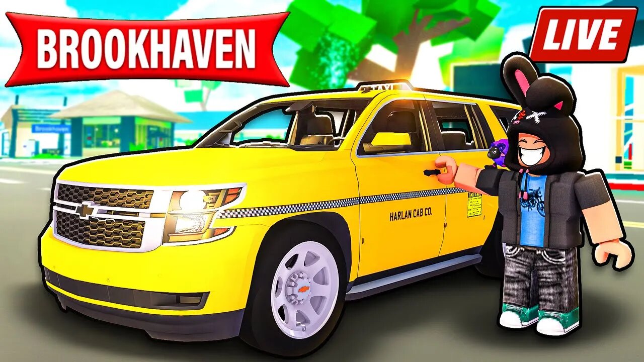 BROOKEHAVEN NO ROBLOX COM OS INSCRITOS AO VIVO LIVE! #aovivo #live #liveroblox