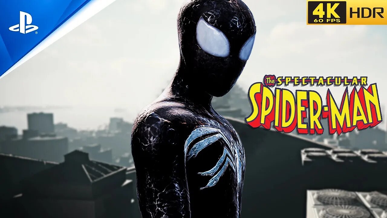 *NEW* Hyperreal Spectacular Spider-Man Symbiote Suit by AgroFro - Marvel's Spider-Man PC MODS