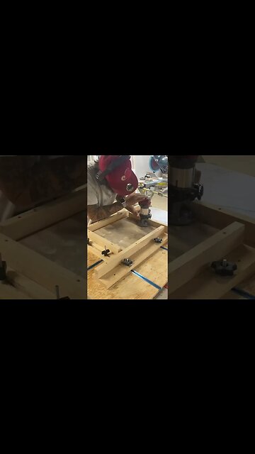 Perfect juice groove jig #shorts #woodworking #shortvideo #subscribe #trending #reels #cuttingboards