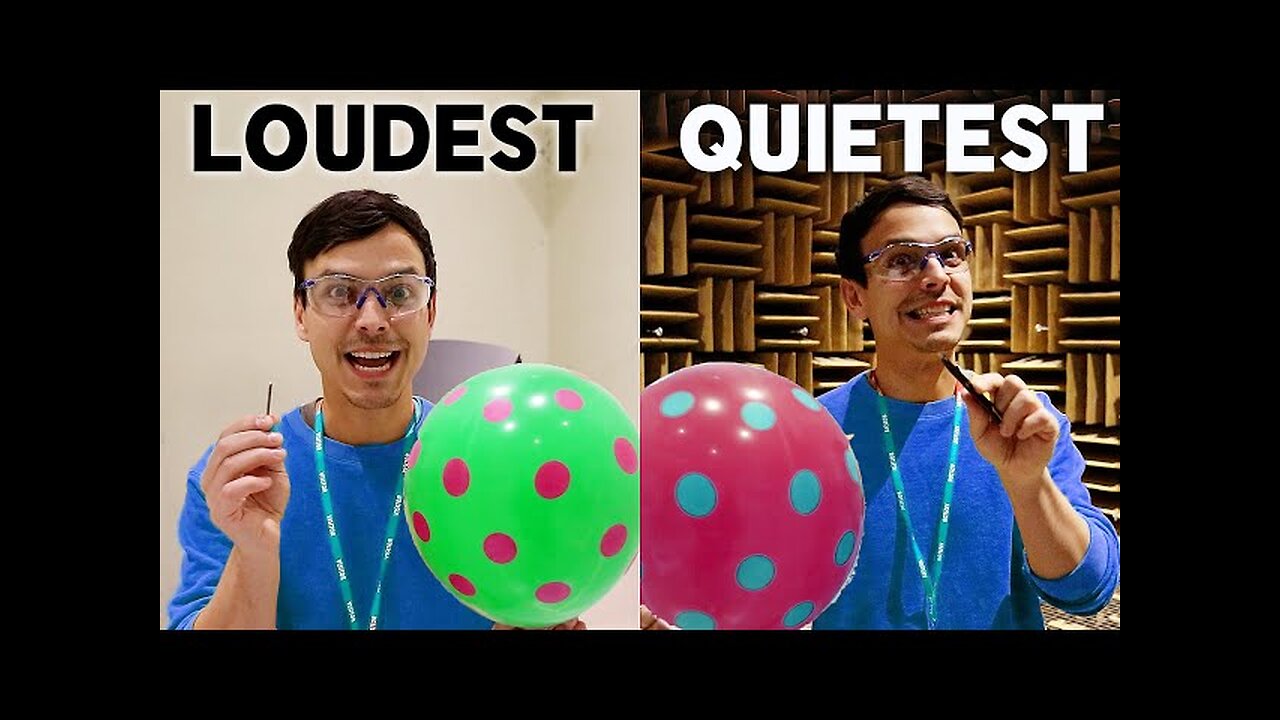 The LOUDEST vs QUIETEST Room In The World