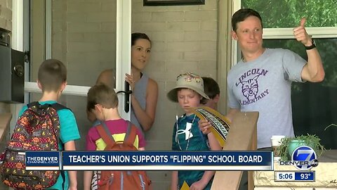 Teacher's union supports "flipping" school board