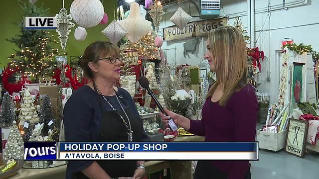 Holiday pop-up shop in Boise