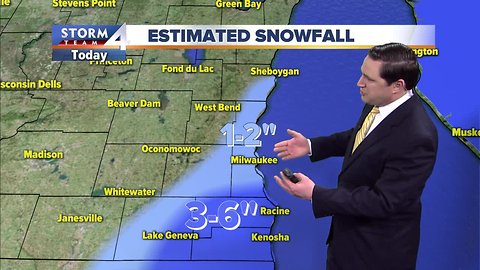 Meteorologist Brandon Arnold's Sunday evening Storm Team 4cast