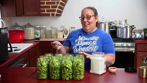 Canning Green Beans- Preserving the Harvest