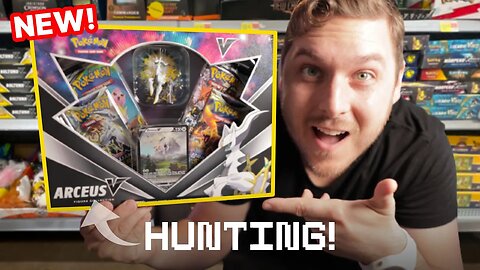 Hunting the Pokemon Arceus V: Figure Collection Box (New Product!)