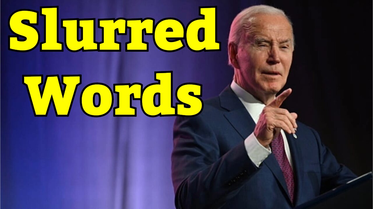 Joe Biden Gives a Terrible Speech