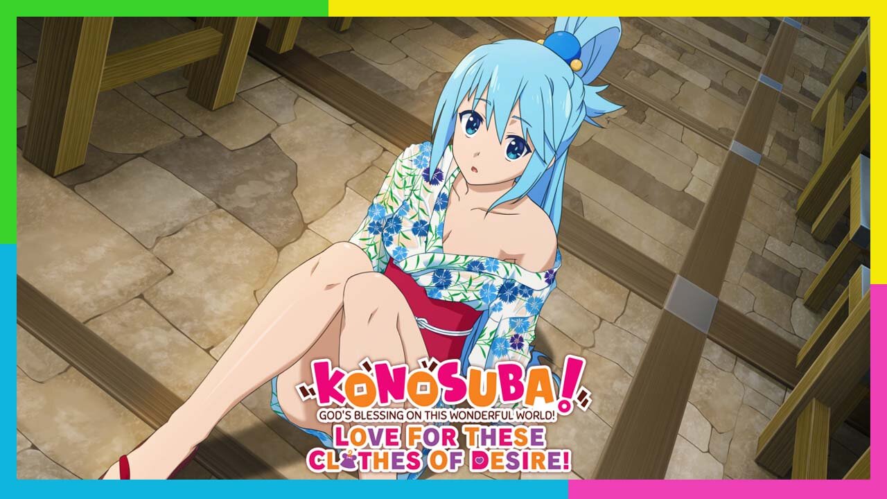 KONOSUBA: Aqua Clothing - Festive Elegance