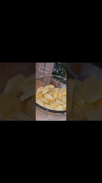 Satisfying Sounds of Slicing FRESH Pineapple ASMR