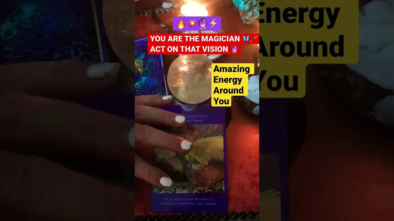 #dailytarotreading #spiritualawakening #tarotshort 🦋TAROT SAYS AMAZING ENERGY🔮YOU ARE THE MAGICIAN