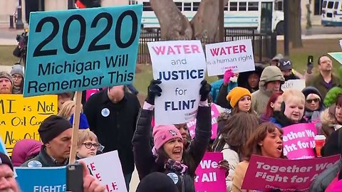 Michigan Protesters Gather At The State Capitol Over Lame-Duck Bills