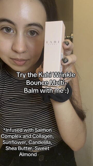 Trying the KAHI Wrinkle Bounce Multi-Balm #КАНІ #Multibalm #kahimultibalm #KoreanSkinCare