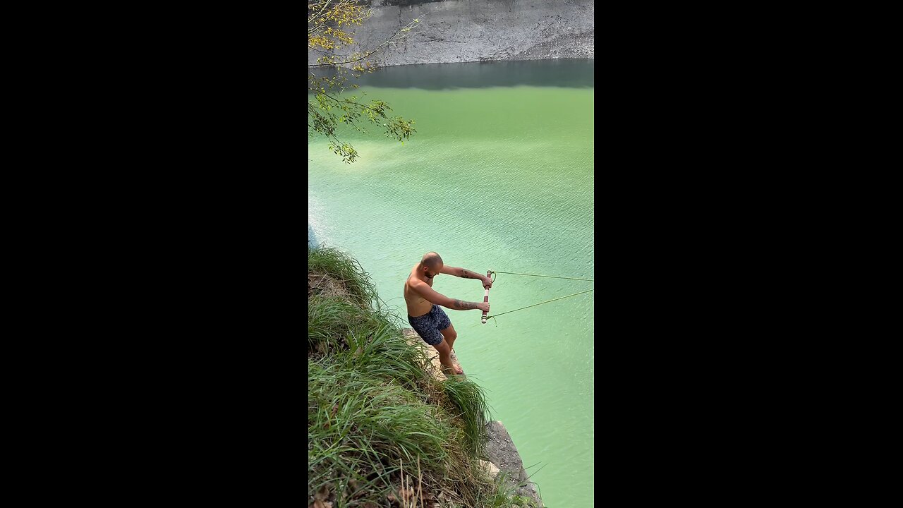 The longest fly I took with a rope swing