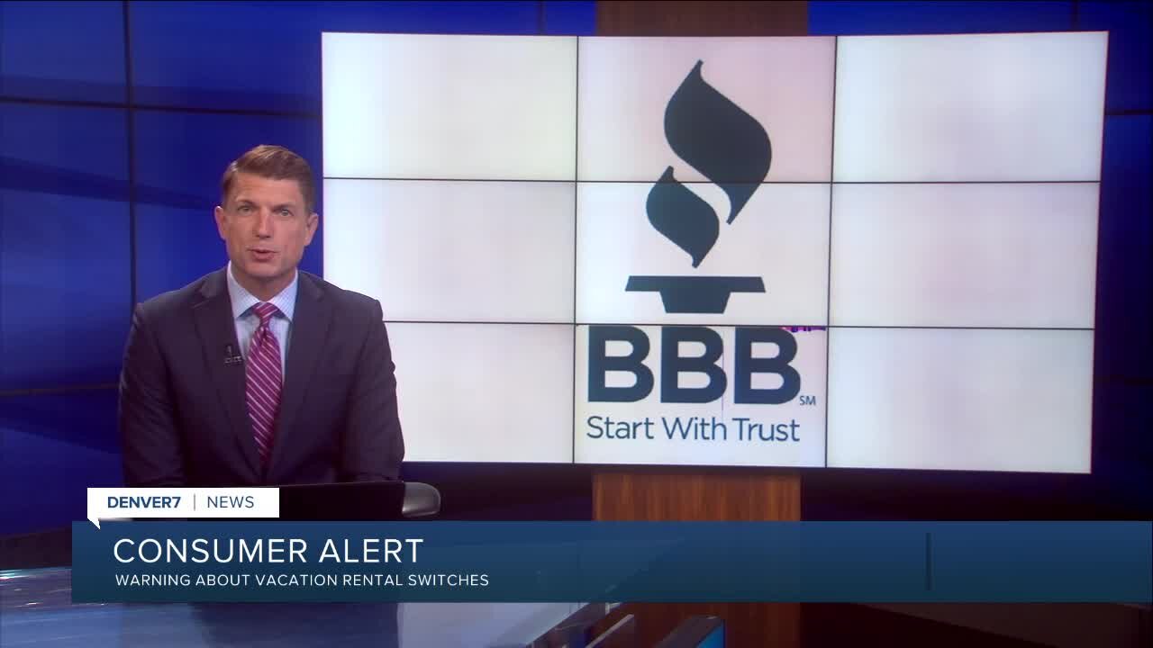 BBB warning about vacation rental scams