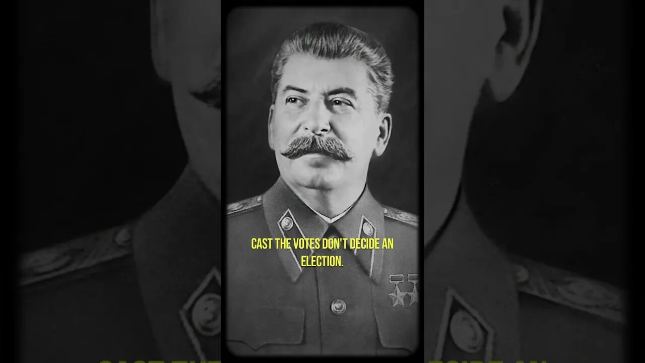 Joseph Stalin #quotes #history #education #votes #ussr #stalin