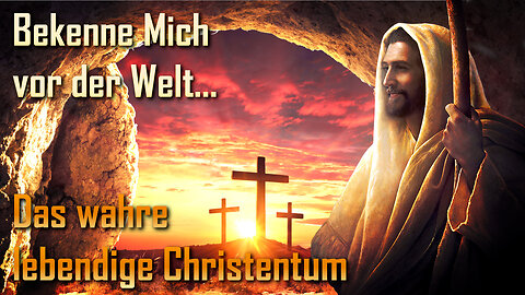 Bekenne Mich vor der Welt… Mach keine Kompromisse! Wahres Christentum ist… ❤️ Jesus d. Bertha Dudde