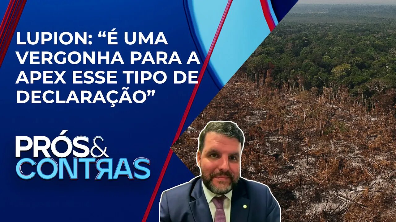 Presidente da Apex relaciona agronegócio ao desmatamento; Lupion analisa