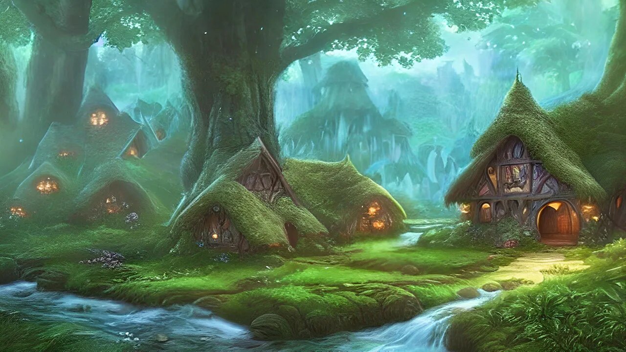 Irish Fantasy Music – Shamrock Village | Celtic, Folk