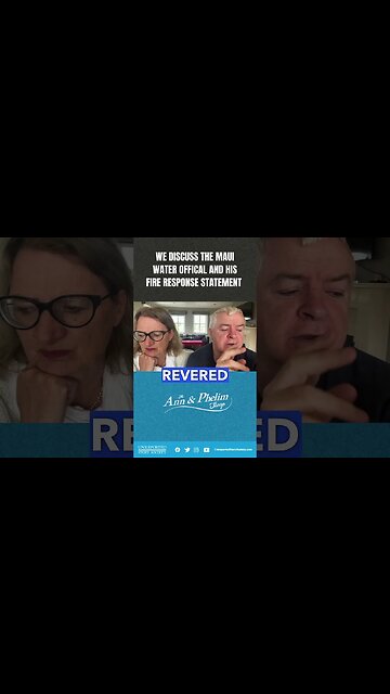 Hear what the Maui Official had to say on turning off the water during the fire #maui #ytshorts