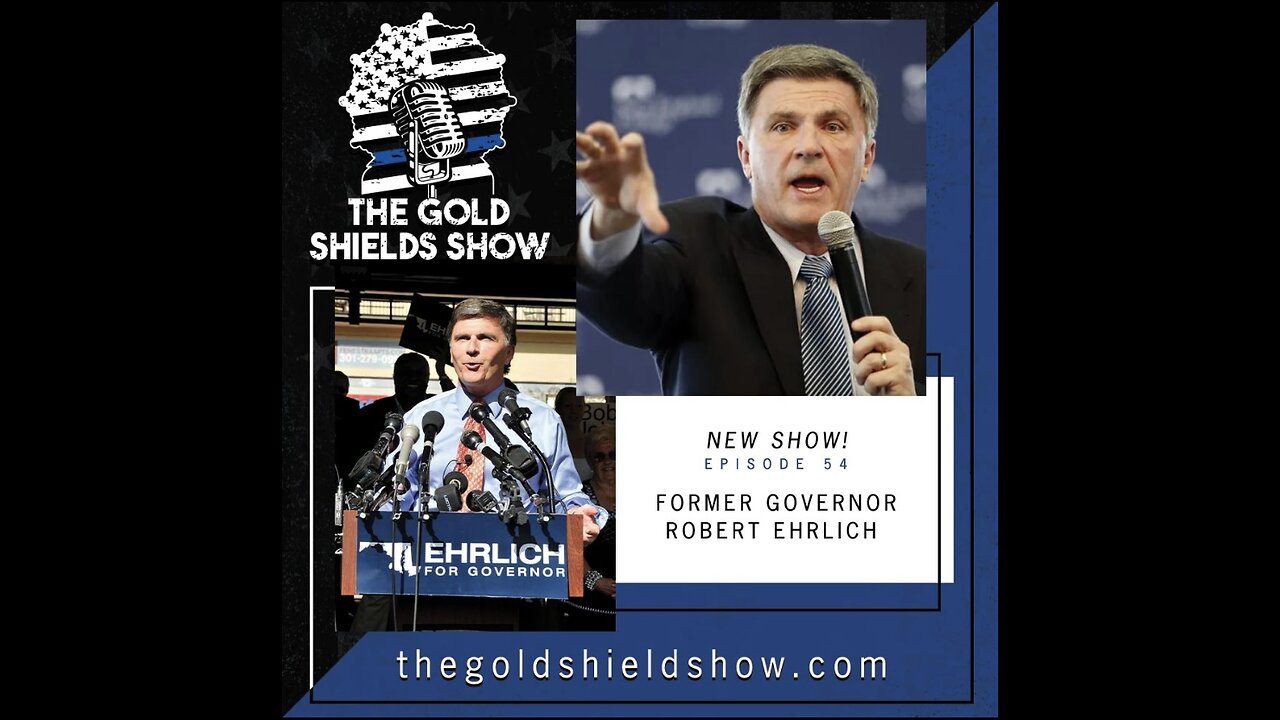EPISODE 54"CRIME IN AMERICA" FORMER GOVERNOR ROBERT EHRLICH