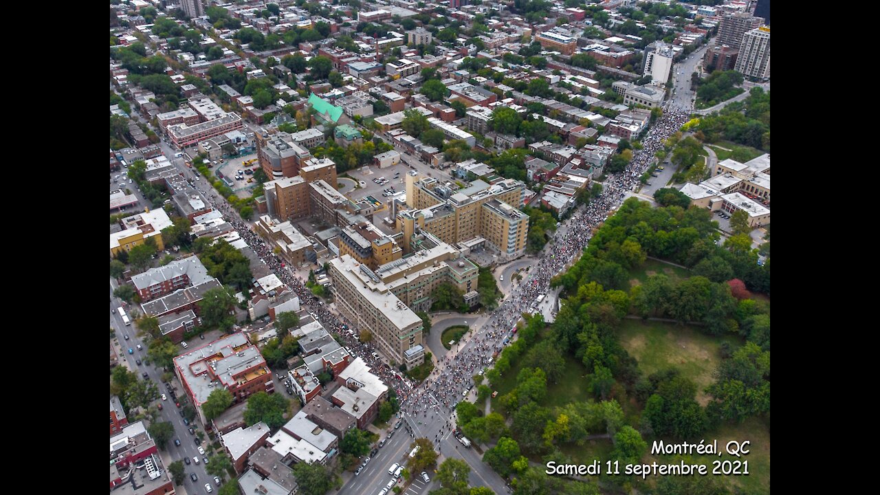 11 septembre 2021 à Montréal