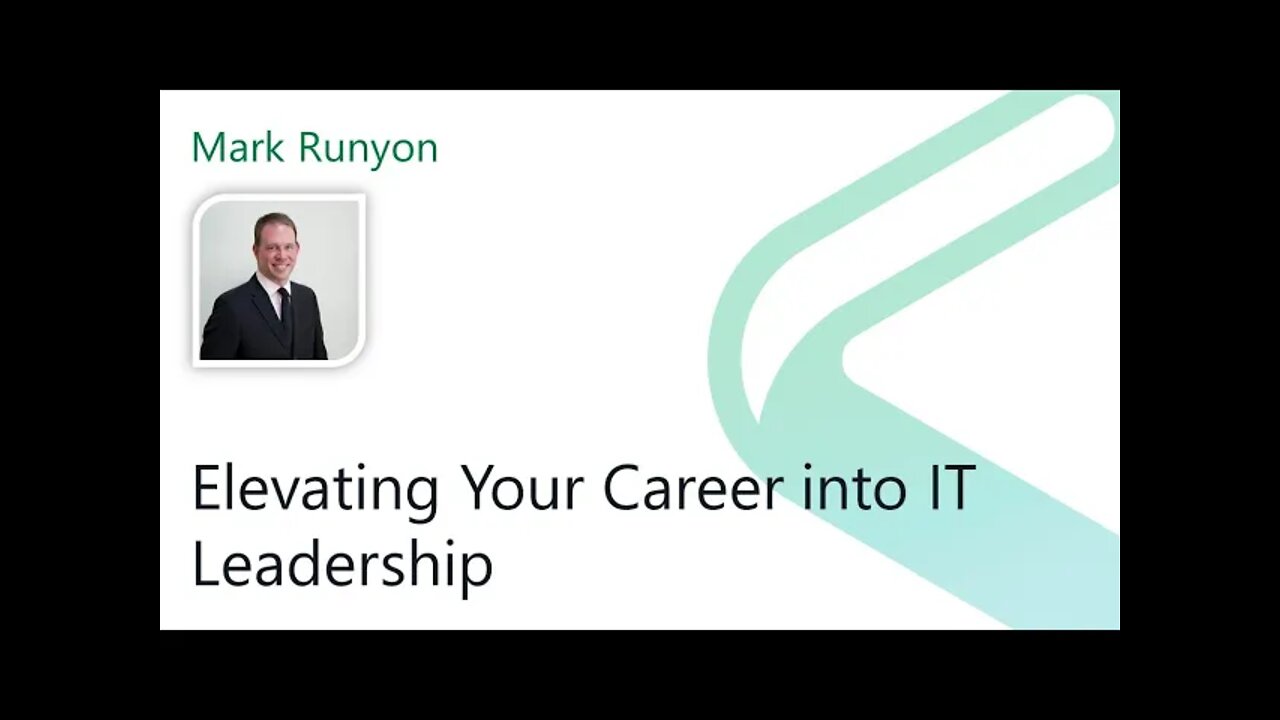 2021 Data.SQL.Saturday.LA presents: Elevating Your Career into IT Leadership