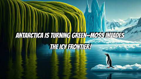 Antarctica is turning green—moss invades the icy frontier!