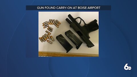 Fifth gun in a carry-on found at Boise Airport on Tuesday