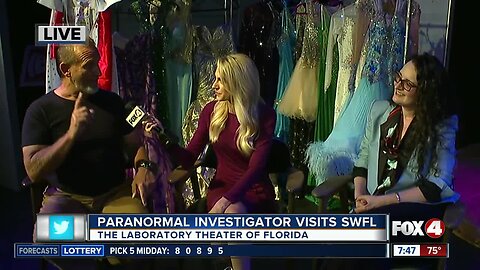 Paranormal investigator visits The Lab in Fort Myers 7:30 a.m.