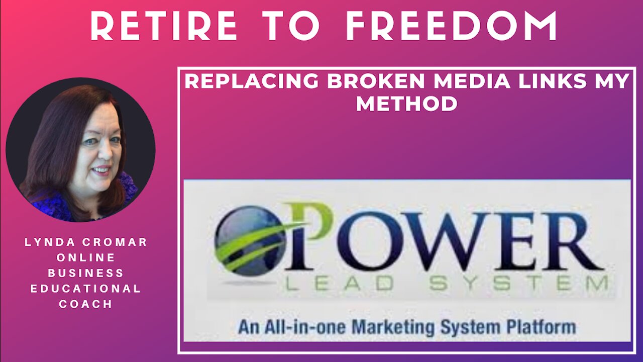 Replacing broken media links my method
