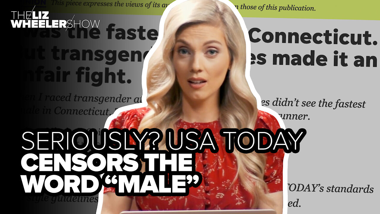 SERIOUSLY? USA Today censors the word "male"