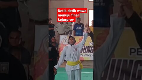 Detik detik Wawa nuju final